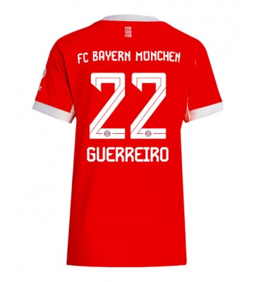 Lacne Ženy Futbalové dres Bayern Munich Raphael Guerreiro #22 2025-26 Krátky Rukáv - Domáci